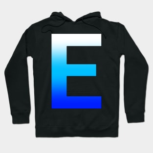 Blue Letter E Hoodie